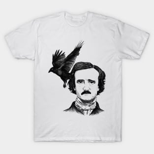 Poe and raven T-Shirt